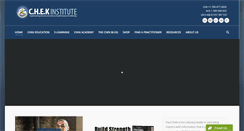 Desktop Screenshot of chekinstitute.com